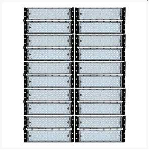 Refletor LED Modular 1000W Blindado Branco Frio à Prova D'Água