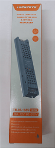 Fonte chaveada dimerizavel 0-12v 10A 120w com regulagem ip20