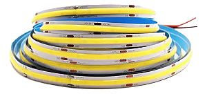 FITA LED COB 360 LEDS  IP 44 BRANCO QUENTE 3000K