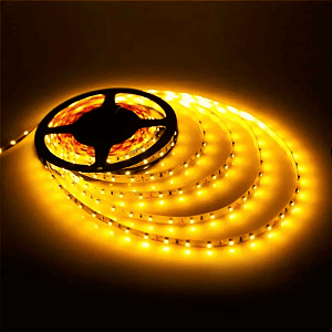 Fita LED 120 LEDs 3528 Branco Quente 5 Metros ip65