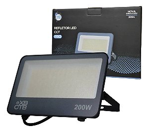 Refletor Led 200W CCT PRO 3 cores Quente/ Morno/ Frio
