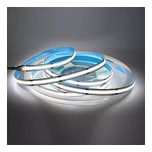 Fita De Led Cob 14w/m 480 Leds Rolo 10 Metros 24V - Branco Quente/ Morno ou Frio
