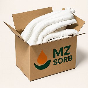 Cordão Absorvente Óleo Derivados 7,6cm x 2,4m