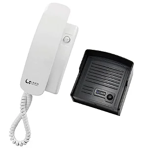 Kit Porteiro Eletrônico Residencial Interfone LR 520 Baby Lider
