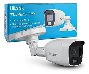 Câmera Bullet Externa Ip66 Hilook Thc-b127-lpc 2mp Full Hd Colorida 24h 2,8mm