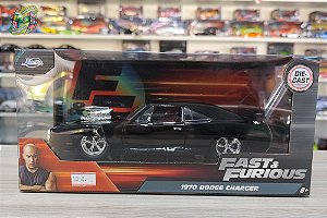 Miniatura Dodge Charger R/T 1970 - Velozes e Furiosos - Jada Toys - Escala 1/24