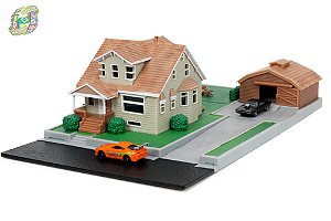 Mini Diorama Casa do Dom - Velozes e Furiosos - Jada Toys