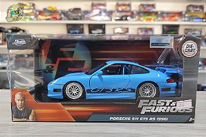 Miniatura Porsche 911 GT3 RS - Brian - Velozes e Furiosos - Jada Toys - Escala 1/24