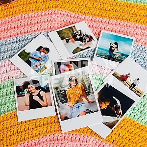 Fotos Estilo Polaroide 7x10cm | Kits Personalizados em Alta Qualidade