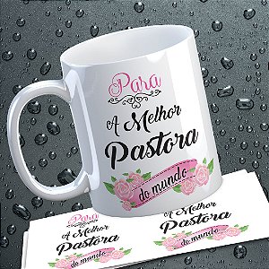 Caneca do Pastor e da Pastora Personalizada