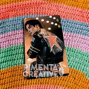 Photocard Personalizado em PVC Premium — Estilo Cartão — Frente e Verso
