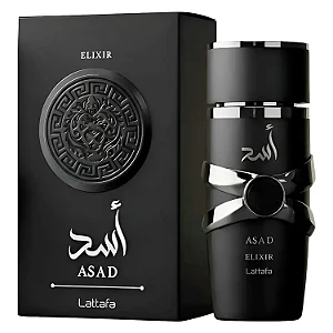 Perfume Lattafa Asad Elixir Edp 100ML Black