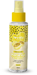 Body Splash Lovely Maracujá com Camomila 100ml Face Beautiful
