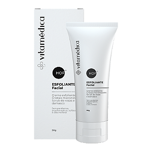 Esfoliante Facial Renovador Com Aloe Vera E Microesferas 50g
