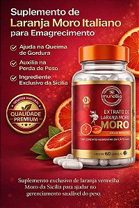 Suplemento Extrato de Laranja Moro Morosil- 540 Mg + Antocianinas 60 Caps