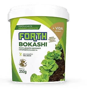 Forth Bokashi 250g Adubo Orgânico para Plantas e Jardim