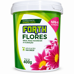 Forth Flores 400g Fertilizante Para Plantas e Floração