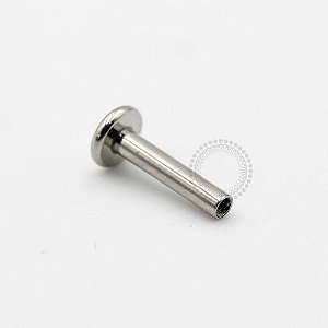 PB130 Haste de Labret Tradicional Aço 316L