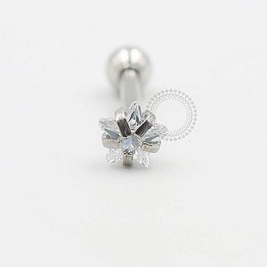 PB80 Microbell Estrela Cristal Aço 316L