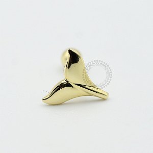 MB30 Microbell Reto Calda Sereia  Banho Ouro