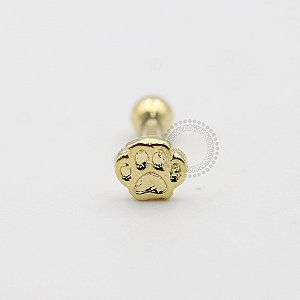 MB35 Microbell Patinha Chapa Banho Ouro
