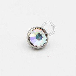 TN1213 Topo Pedra Cristal Boreal 0.9mm Titânio ASTM F136