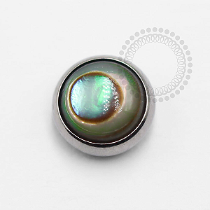 TN1333 Microdermal Abalone Titânio ASTM F-136