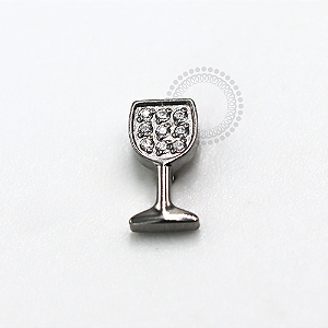 TN2033 Topo Taça Cravejada Titânio ASTM F-136