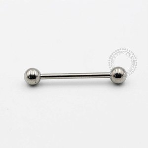 TN239 Barbell 1.6mm Titânio ASTM F136