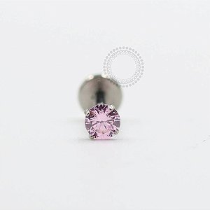 TN340 Labret Zirconia Titânio ASTM F136