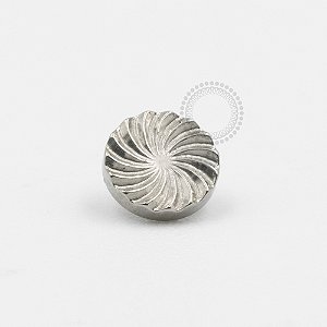 TN361 Topo Texturizado Espiral  Titânio ASTM F136