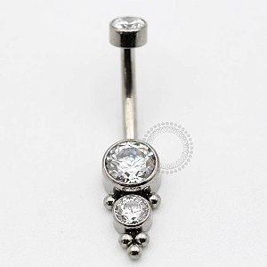 TN415 Navel 2 Zirconias e Esferas Titânio ASTM F136