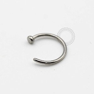 TN58 Open Ring Titânio ASTM F136
