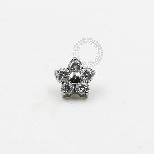 TN959 Topo Flor Zirconias 4.5mm Titânio ASTM F136