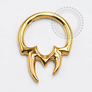 TN1351 Segmento Drácula Titânio PVD Gold