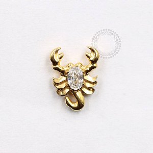 TN714 Topo Escorpião Titânio PVD Gold