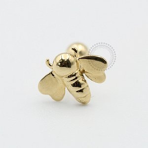 OR05 Microbell Abelha Ouro 18k