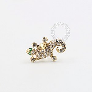 OR48 Microbell Iguana Ouro 18K