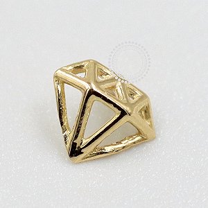 OR67 Topo Diamante Ouro 18K