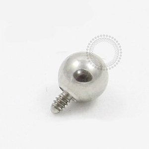 TN2224 Topo Mini Esfera Titânio ASTM F136