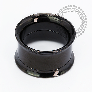 TN2412 Alargador Titânio PVD Black-16mm