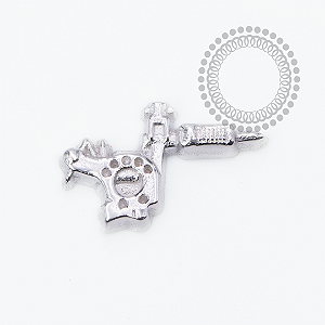 OR118 Topo Maquina Tattoo Ouro Branco