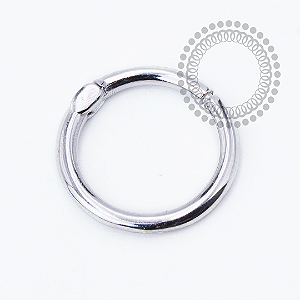 OR119 Segmento 8mm Ouro Branco