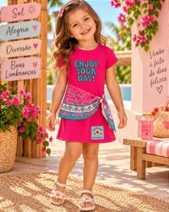 Vestido Rosa Infantil