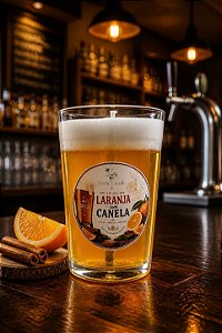 Vela Cerveja Aroma Laranja e Canela