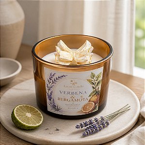 Vela Aromática Verbena e Bergamota 220g