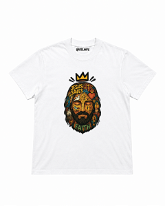 Camiseta Jesus Saves - Oversized - Masculina