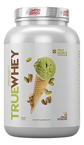 Whey 100% Isolada & Hidrolisada Gourmet 837g - True Source Sabor Pistache