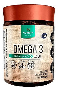 Ômega 3 Tg Ultraconcentrado 200 Cápsulas Nutrify Sem Sabor