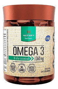Ômega 3 Tg 1360mg Ultra Concentrado 60 Cápsulas Nutrify